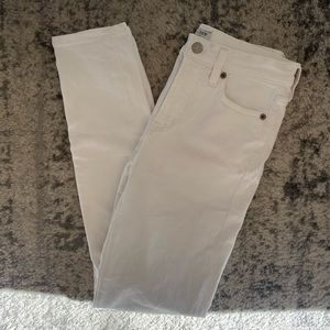 J. Crew white denim pants - white jeans size 25